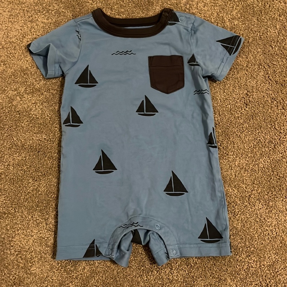 Sailboat Tea Collection romper